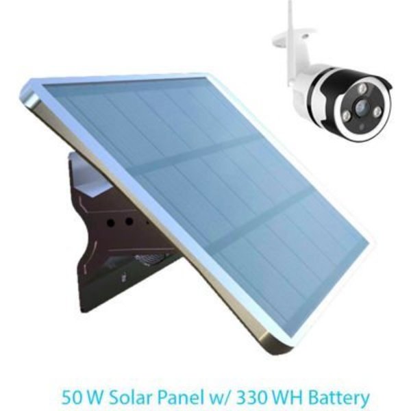 E E Systems Group Solar Panel, 70 W, 12V DC, 330 WH EE870W-POE330-1CAM